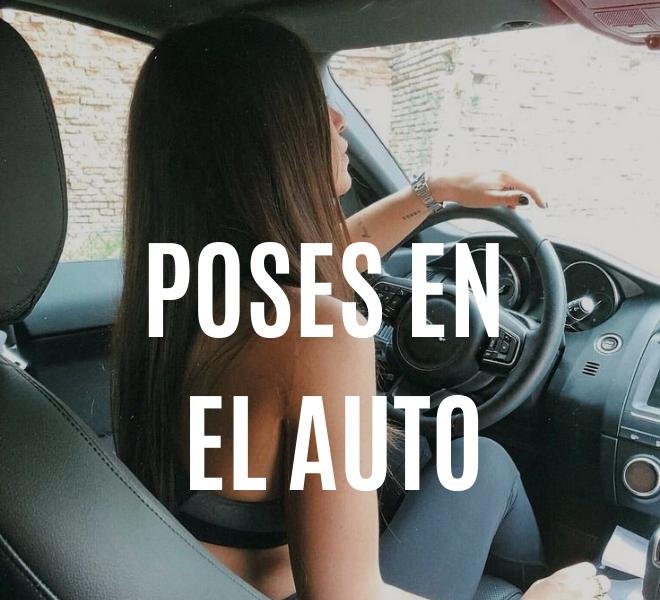 12 ideas de fotos en el auto para tu feed