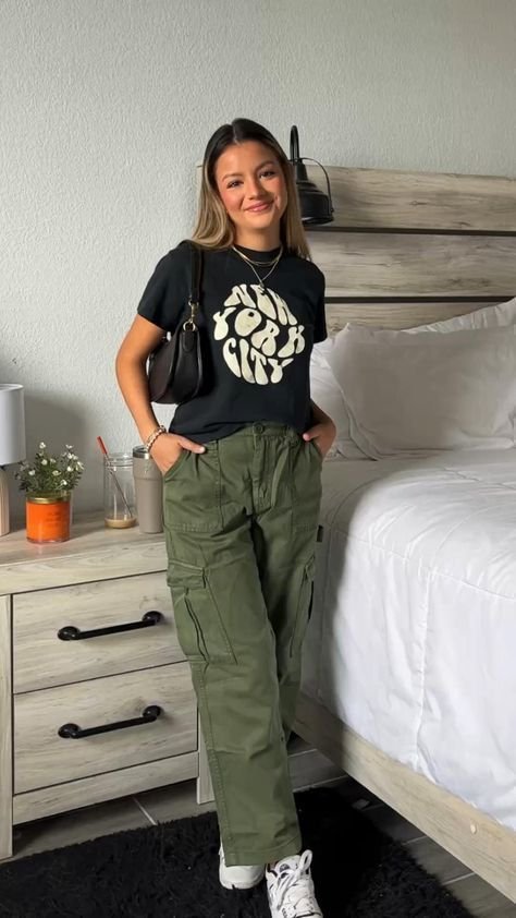 Outfit de verano: Pantalones cargo