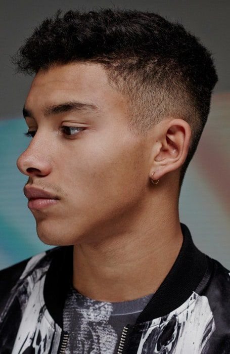 Corte de cabello masculino: Corte Afro