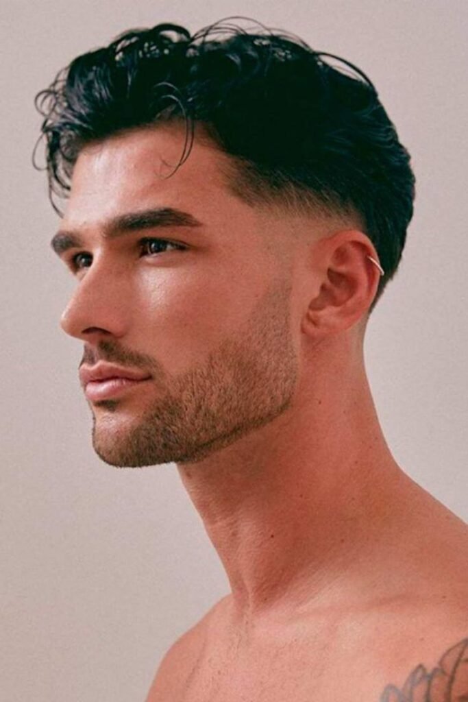Corte de cabello masculino: Corte Pompadour
