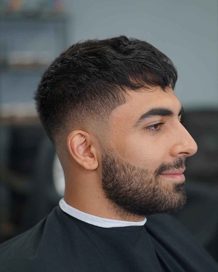 Corte de cabello masculino: Corte Caesar