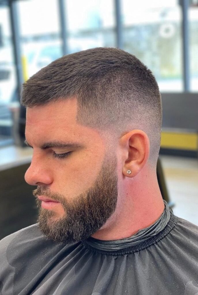 Corte de cabello masculino: Corte Crew