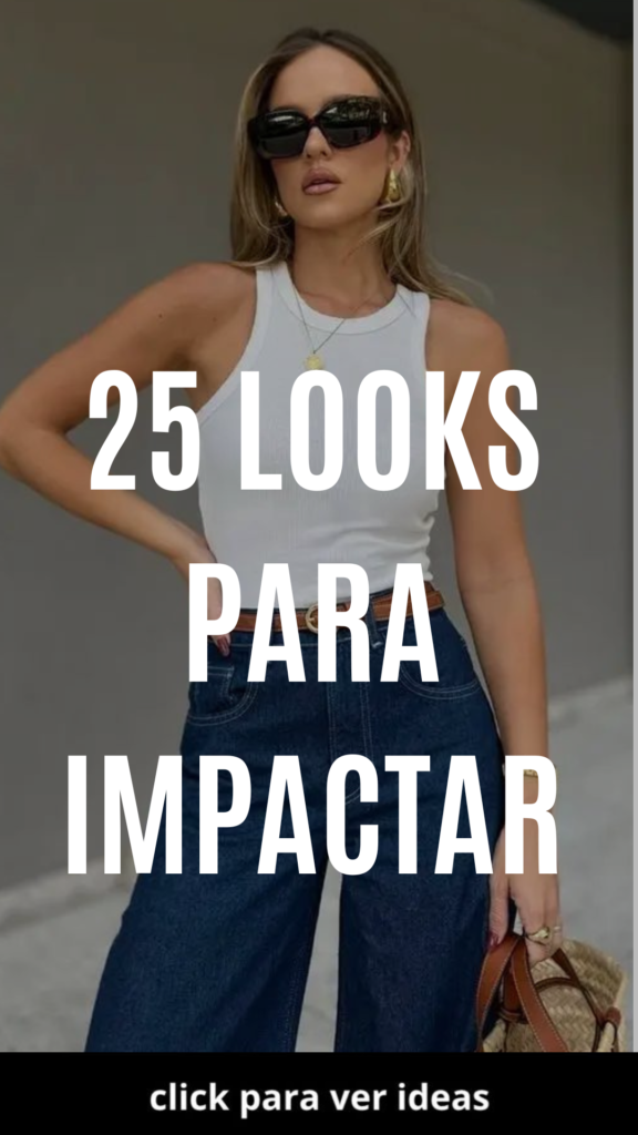 Jersey crema con jeans claros