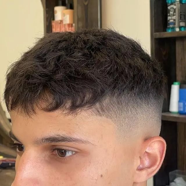 Corte de cabello masculino: Corte French Crop