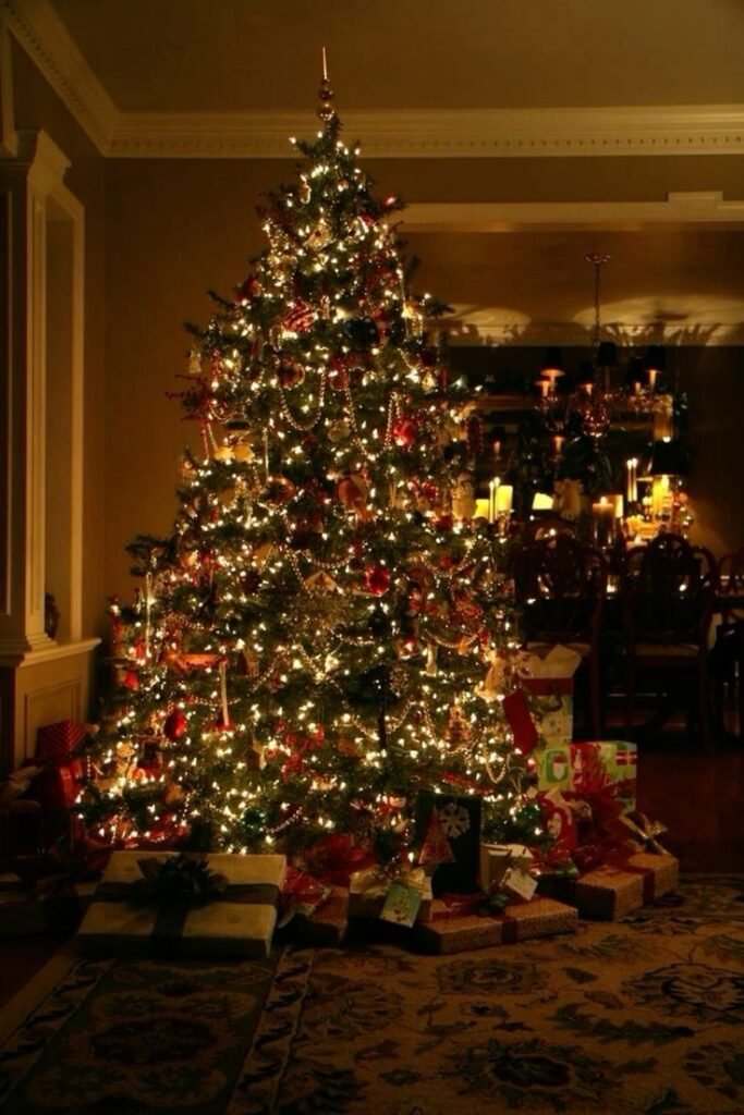 Árbol de Navidad: Adornos de Tela
