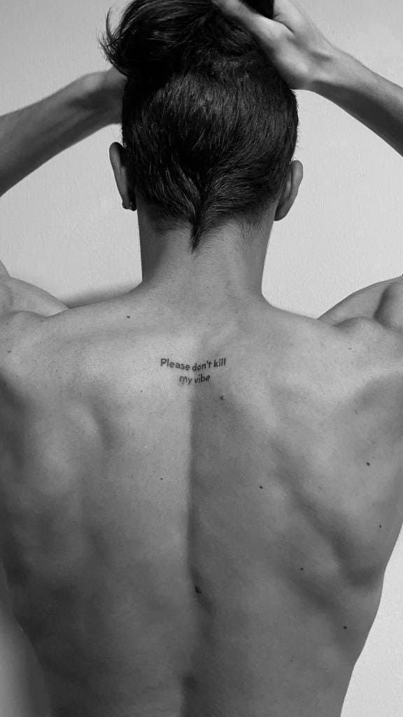 Tatuaje minimalista: Palabras o Frases Cortas
