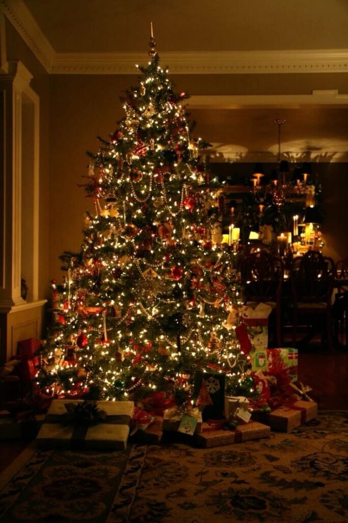 Árbol de Navidad: Adornos de Tela