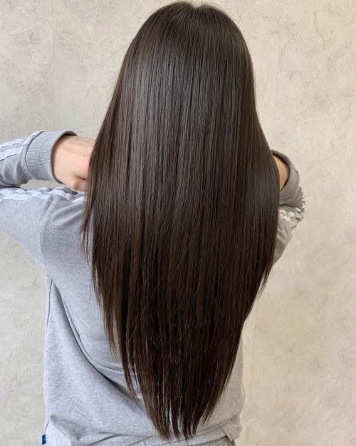 Corte de pelo de mujer: Corte en ‘V’