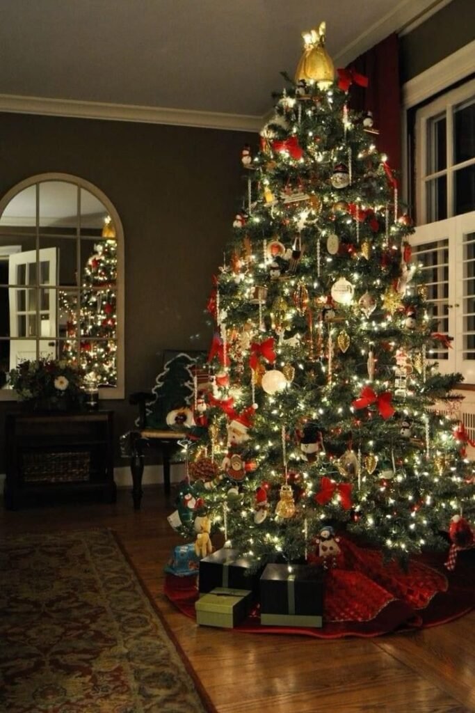 Árbol de Navidad: Adornos de Tela