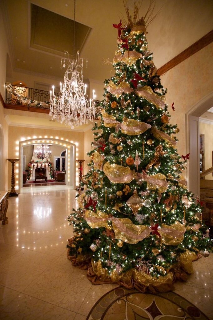 Árbol de Navidad: Arbolitos con cintas
