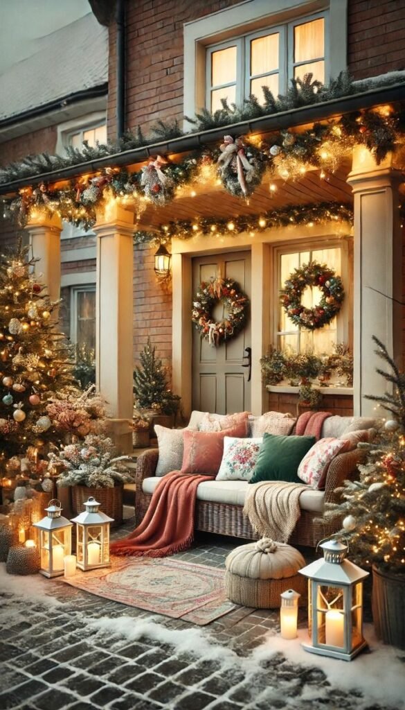 Decoración navideña: Jardín:
