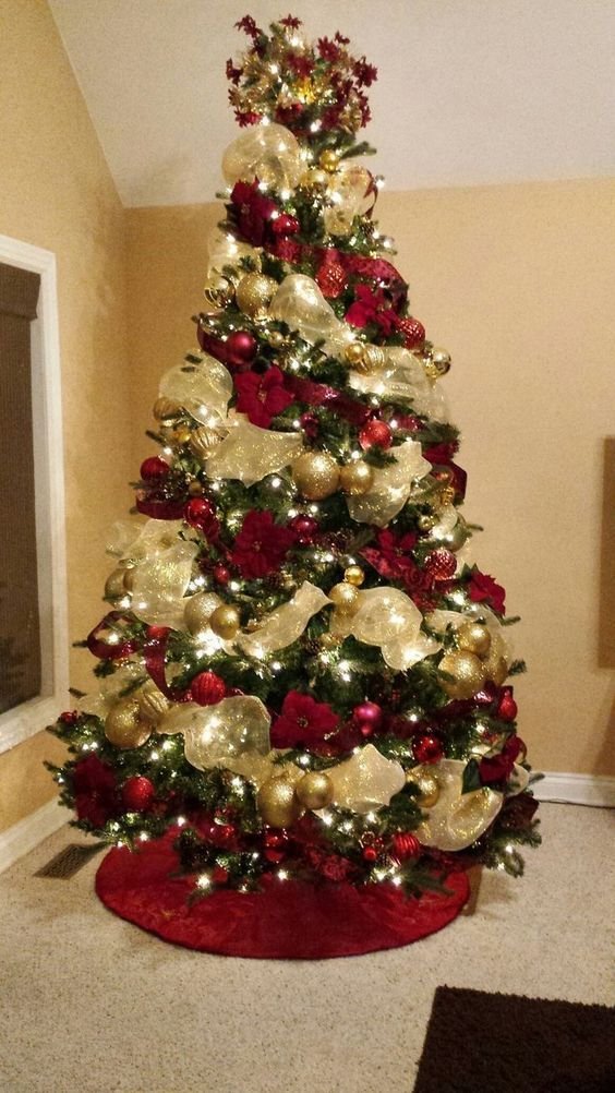 Árbol de Navidad: Arbolitos con cintas