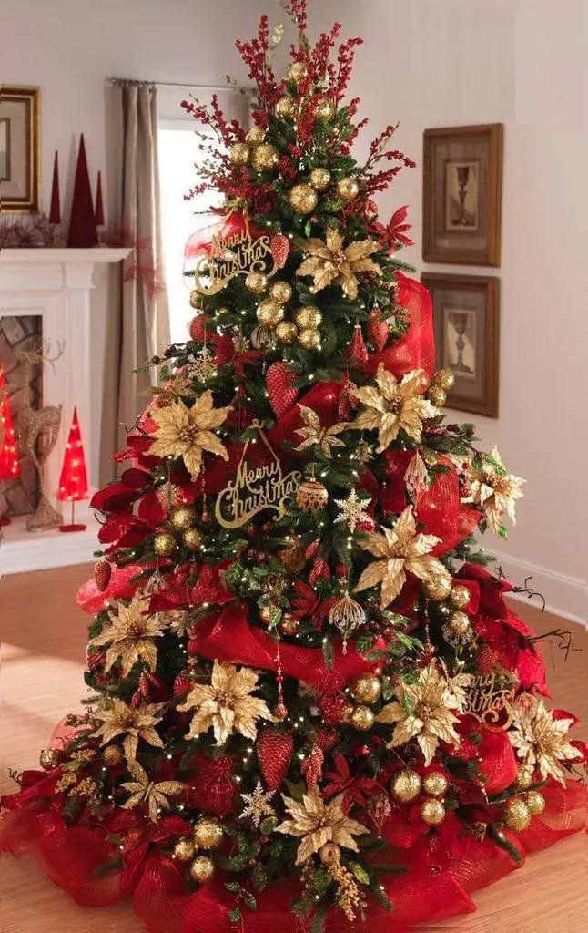Árbol de Navidad: Arbolitos con cintas