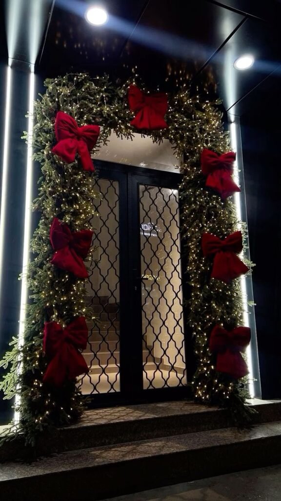 Decoración navideña: Entrada: