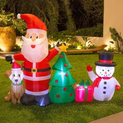 Decoración navideña: Jardín: