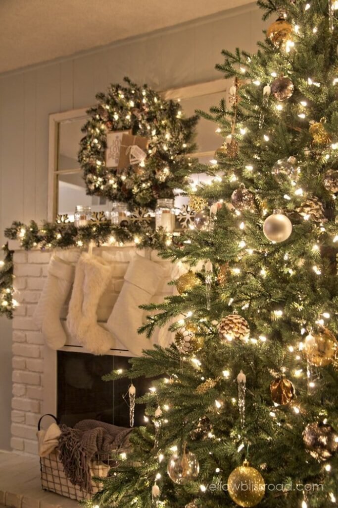 Árbol de Navidad: Adornos de Tela