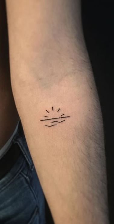 Tatuaje minimalista: Líneas Finas