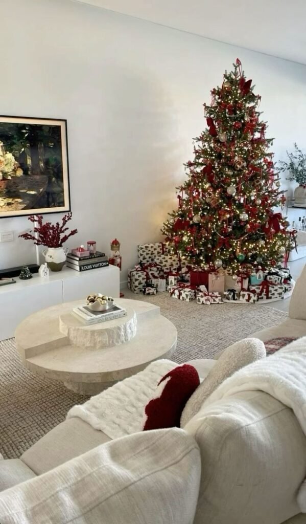 Árbol de Navidad: Adornos de Tela
