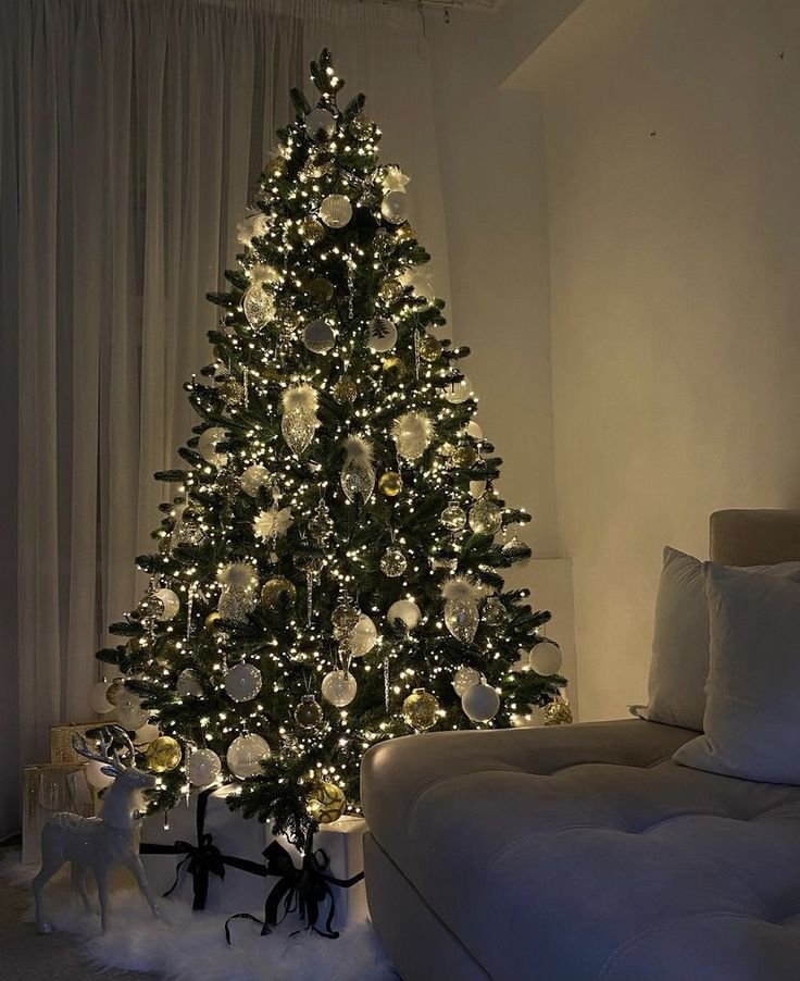 Árbol de Navidad: Adornos de Tela