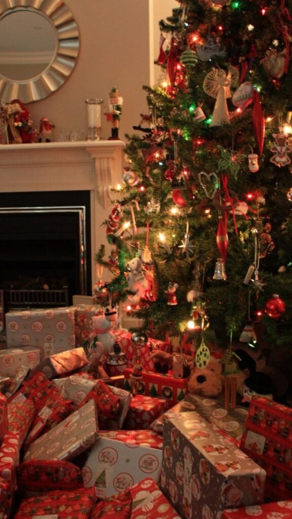 Árbol de Navidad: Adornos de Tela
