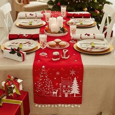 Decoración navideña: Comedor: