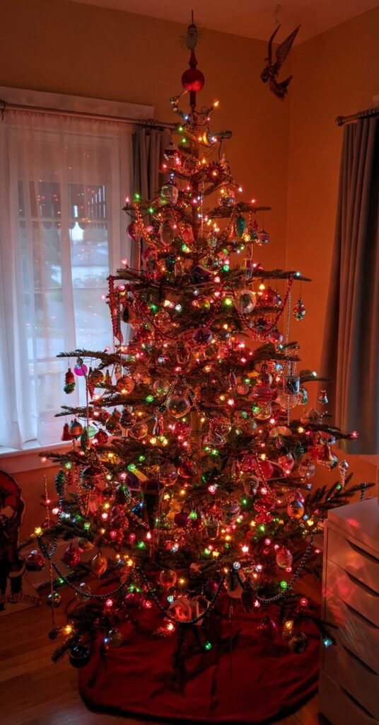 Árbol de Navidad: Adornos de Tela