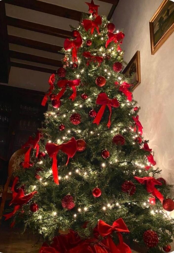 Árbol de Navidad: Adornos de Tela