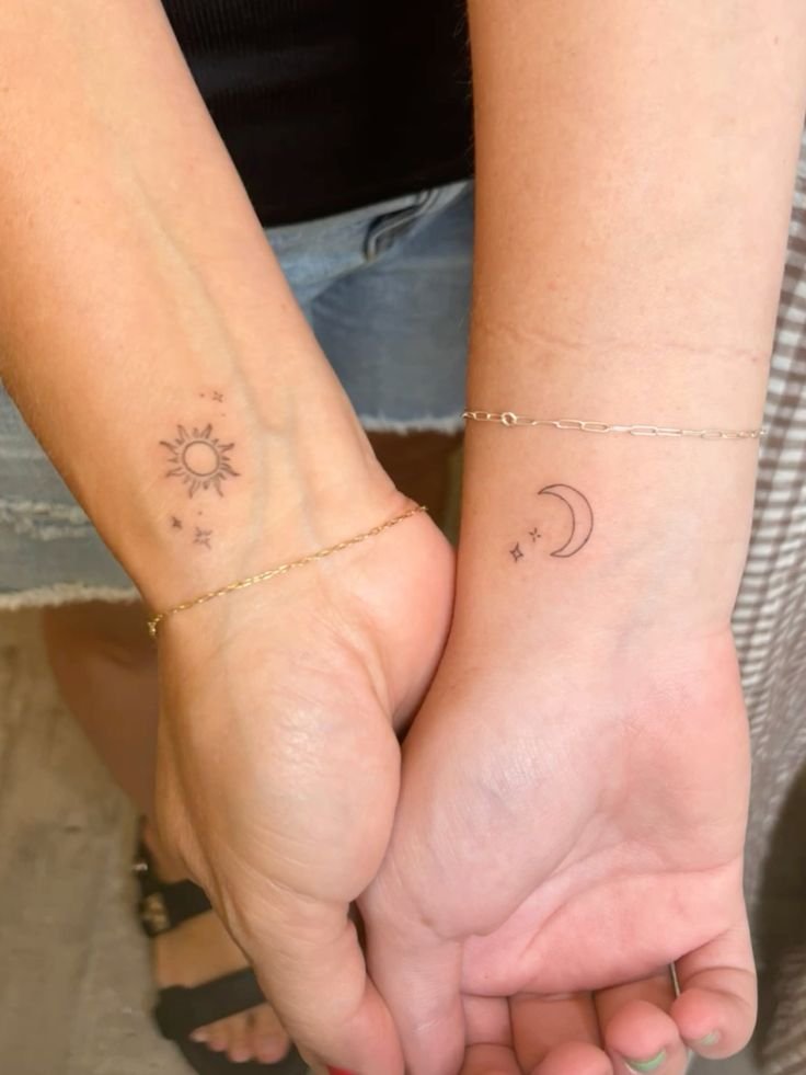 Tatuaje minimalista: Naturaleza Minimalista