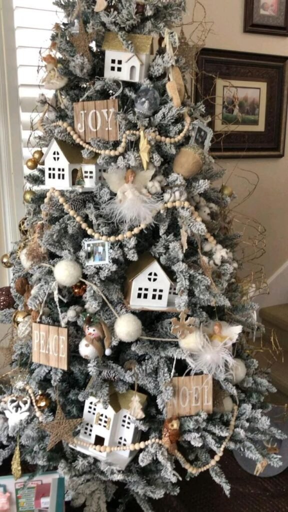 Árbol de Navidad: Estilo Rústico