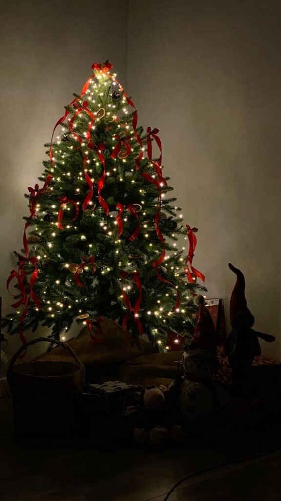 Árbol de Navidad: Adornos de Tela