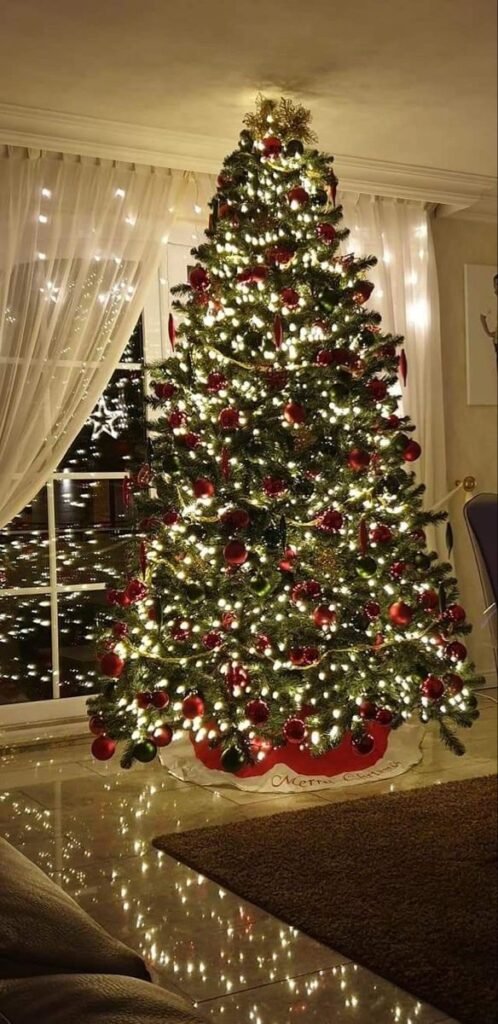 Árbol de Navidad: Adornos de Tela
