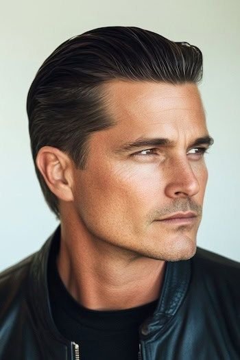 Corte de pelo para hombre: Pompadour discreto