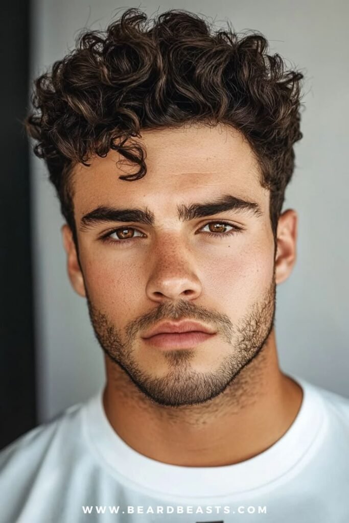 Corte de pelo para hombre: Pompadour discreto