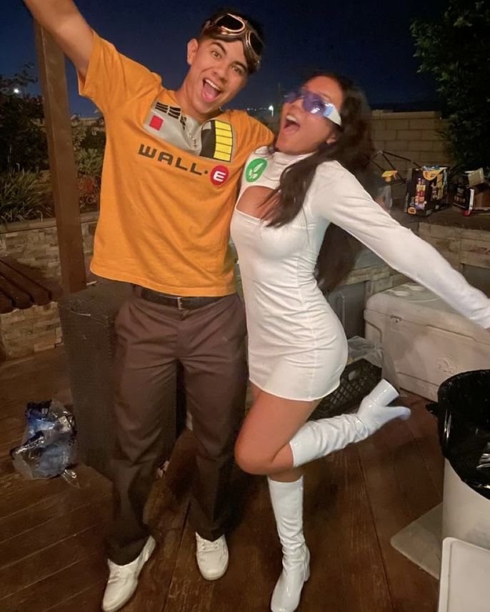Disfraz de pareja para Halloween: WALL·E y EVA
