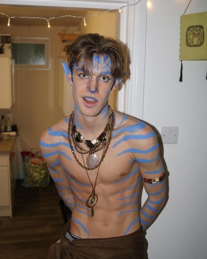 Disfraz de Halloween para hombre: Avatar