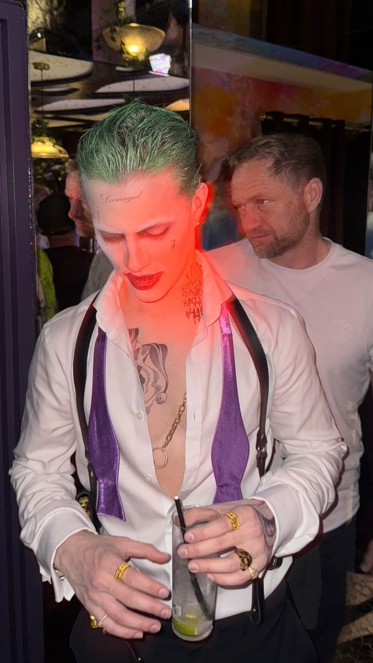 Disfraz de Halloween para hombre: El Joker