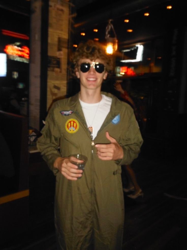 Disfraz de Halloween para hombre: Piloto de Top Gun