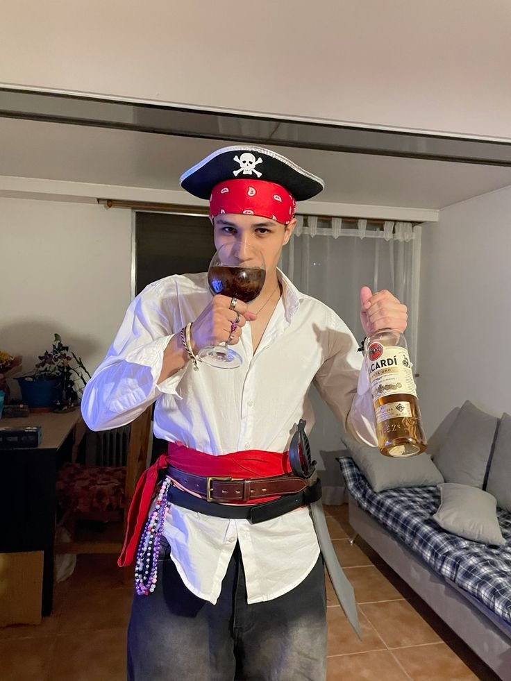 Disfraz de Halloween para hombre: Pirata