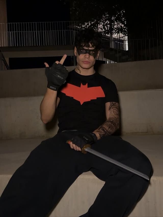 Disfraz de Halloween para hombre: Red Hood